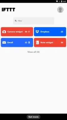 IFTTT android App screenshot 0