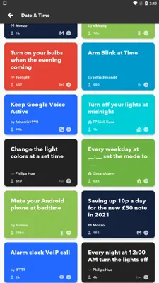 IFTTT android App screenshot 11