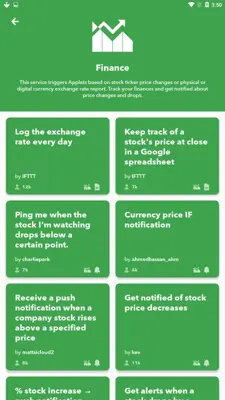 IFTTT android App screenshot 12